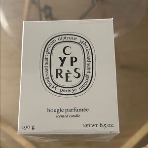 Diptyque Cyprès Scented Candle in White Box